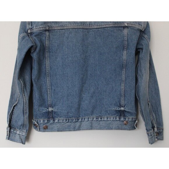 FREE PEOPLE We The FREE Jolene Trucker Oversized Denim Jean Jacket, Size XS - Picture 12 of 15
